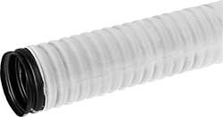 Image of ProductInUse. Front orientation. Drain Pipe Filter Sleeves. Filter Sleeves for Underground Perforated Drain Pipe .