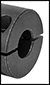 Image of Specification. Front orientation. ZoomedIn view. Contains Inset, Border. For Round Shafts.
