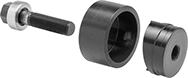 Image of Product. Front orientation. Hole Punches. Stud-Driven Round Hole Punches.
