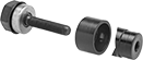 Image of Product. Front orientation. Hole Punches. Metric Stud-Driven Round Hole Punches for Conduit.