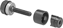 Image of Product. Front orientation. Hole Punches. European Standard Stud-Driven Round Hole Punches for Conduit.