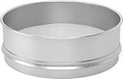 Image of Product. Front orientation. Sieves. Sieves for Large Material, Brass Frame.