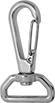 Image of Product. Front orientation. Snap Hooks. Light Duty Snap Hooks with Swivel Eye for Webbing, 316 Stainless Steel.
