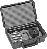 Image of Product. Front orientation. Hole Punches. Manual Wrench-Operated Stud-Driven DIN-Size Hole Punches.