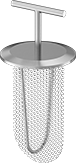 Image of Product. Front orientation. Strainer Screens. Stainless Steel Quick-Clamp T-Strainer Screens.