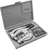 Compact Portable Lever-Operated Hole Punch Sets