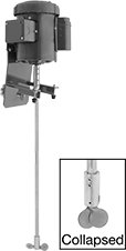 Image of Product. Front orientation. Contains Inset, MultipleImages. Mixers. Rim-Clamp Electric Mixers for Drums.