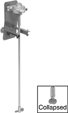 Image of Product. Front orientation. Contains Inset. Mixers. Rim-Clamp Air-Powered Mixers for Drums, 1 Propeller.