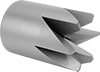 Outside Chamfering End Mills for Pipes, Tubes, and Rods