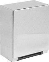 Image of Product. Front orientation. Paper Towel Dispensers. Paper Towel Dispensers, Style J.