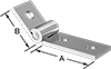 Strut Channel Hinges