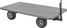 Image of Product. Front orientation. Trailers. Steering Trailers, Four-Wheel Steering.