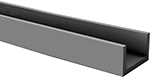 Image of Product. Front orientation. Rubber. Extreme-Temperature Silicone Rubber U-Channels.