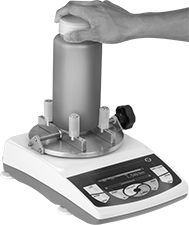 Image of ProductInUse. Front orientation. Torque Gauges. Opening-and-Closing Torque Gauges for Caps and Knobs.