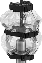 Image of ProductInUse. Front orientation. Puller Protection Blankets.