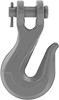 Grab Hooks with Clevis—Not for Lifting