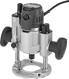 Image of Product. Front orientation. Routers. Electric Routers, Plunge Base.