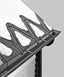 Image of ProductInUse. Front orientation. Roof and Gutter Heat Cables.