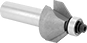 Image of Product. Front orientation. Router Bits. Chamfering Router Bits, Uncoated Carbide-Tipped High-Speed Steel, Chamfering Cut Style, Straight Flutes, Ball Bearing.