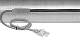 Image of ProductInUse. Front orientation. Heating Tape. Constant-Wattage Heating Tape with Temperature Control for Pipes and Tubes.