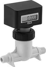 Image of Product. Front orientation. Flowmeters. High-Temperature Flowmeters with Digital Display.