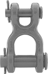 Image of Product. Front orientation. Shackles. Dual-Connect Shackles, Cotter Pin, Style A.