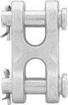 Image of Product. Front orientation. Shackles. Dual-Connect Shackles, Cotter Pin, Style B.