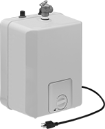 Image of Product. Front orientation. Water Heaters. Water Heaters, 2.5 gal. Tank.