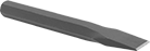 Image of Product. Front orientation. Chisels. Chisels for Metal, Standard End with Smooth Handle.