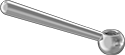 Image of Product. Front orientation. Handle Nuts. Style C.