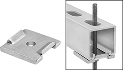 Image of Product. Front orientation. Contains Inset. Strut Channel Framing and Fittings. Tabbed Strut Channel Washers.