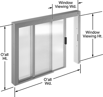 Image of Product. Front orientation. Contains Annotated. Pass-Through Windows. Half Track.