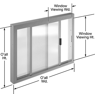 Image of Product. Front orientation. Contains Annotated. Pass-Through Windows. Full Track.
