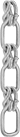 Image of Product. Front orientation. Chain. Lock-Link Chain, Standard Profile.