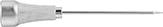 Image of Product. Side1 orientation. Ice Picks. Wood Handle, Steel Cap.