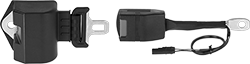Image of Product. Retractable with Switch. Front orientation. Seat Belts. Retractable, Switch.