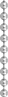 Image of Product. Chain. Front orientation. Bead Chain. Bead Chain—Not for Lifting.
