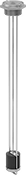 Image of Product. Bottom orientation. Liquid-Level Gauges. Vertical-Mount Fuel-Level Gauges for Tanks, Brass Center Shaft.