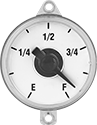 Image of Product. Replacement Gauge Dials. Front orientation. Liquid-Level Gauges. Vertical-Mount Fuel-Level Gauges for Tanks.
