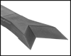 Image of Product. Triangular Beveled Edge. Front orientation. ZoomedIn view. Contains Border. 7" Long Scraper with 1 5/16" Wide Triangular Beveled-Edge Blades. Nonscratching Plastic Blade Flat-Surface Scraper Sets.
