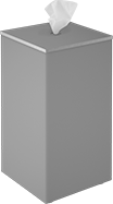 Image of Product. Front orientation. Wipe Dispensers. Wipe Dispensers, Powder-Coated Steel.