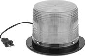 Image of Product. Front orientation. Indicator Lights. Multiple-Flash Strobe Indicator Lights with Two-Blade Plug.