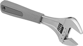 Image of Product. Front orientation. Adjustable Wrenches. Adjustable Wrenches, Cushion Grip.