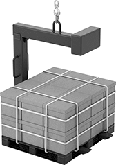 Image of ProductInUse. Back orientation. Pallet Lifters. Pallet Lifters.
