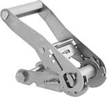 Image of Product. Front orientation. Webbing Buckles. Webbing Buckles, Ratchet Buckle.