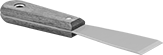 Image of Product. Front orientation. Putty Knives. Steel Blade Putty Knives, Beveled Edge, Straight Blade.