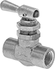 Fast-Acting Panel-Mount Threaded On/Off Valves