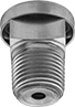 Image of Product. Front orientation. Breather Vents. Weather Resistant Breather Vents, Threaded NPT Male, Style A.