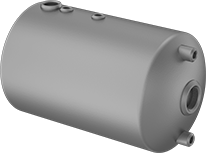 Image of Product. Front orientation. Expansion Tanks. Expansion Tanks for Water, Galvanized Steel.