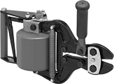 Image of Product. Front orientation. Bolt Cutters. Air-Powered Bolt Cutters.
